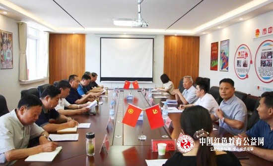 山东省枣庄市革命老区建设促进会一行 到枣庄市市中区调研红色镇（街）创建工作