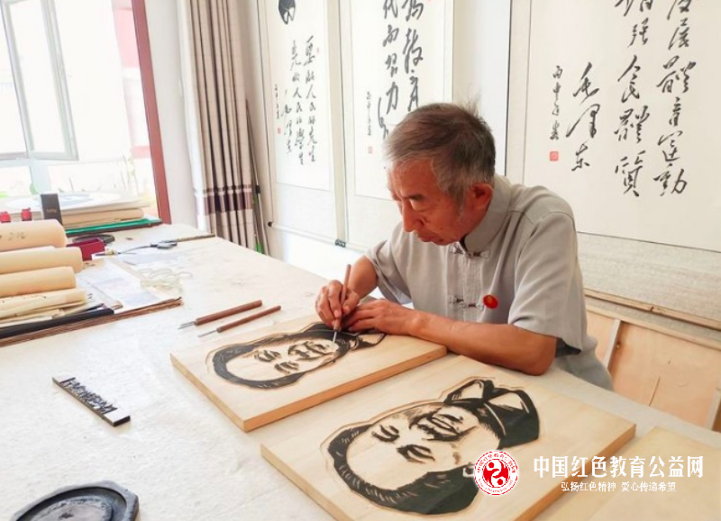 “守住红色文化的根与魂——红色书画家王保旺”